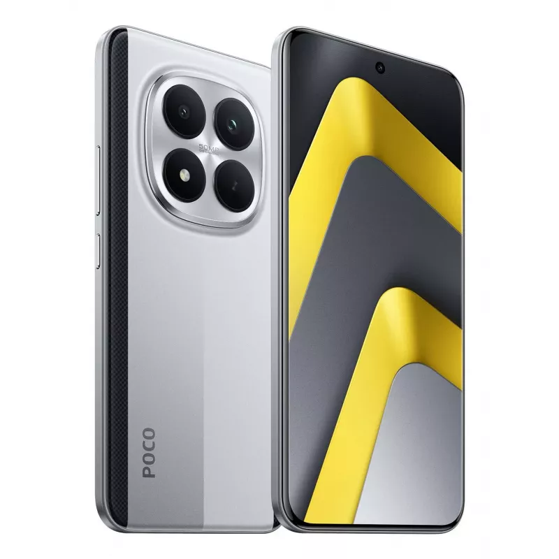 Älypuhelin POCO M8 Pro 5G — POCO-merkki, 8 GB RAM, 256 GB tallennustila, hopea