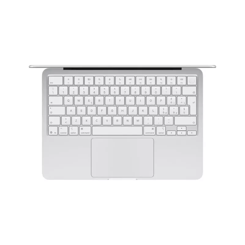 Kannettava Apple MacBook Neo 13 inch — A18 Pro 6-ytiminen CPU / 5-ytiminen GPU, 8 GB RAM, 512 GB SSD, Touch ID, hopea