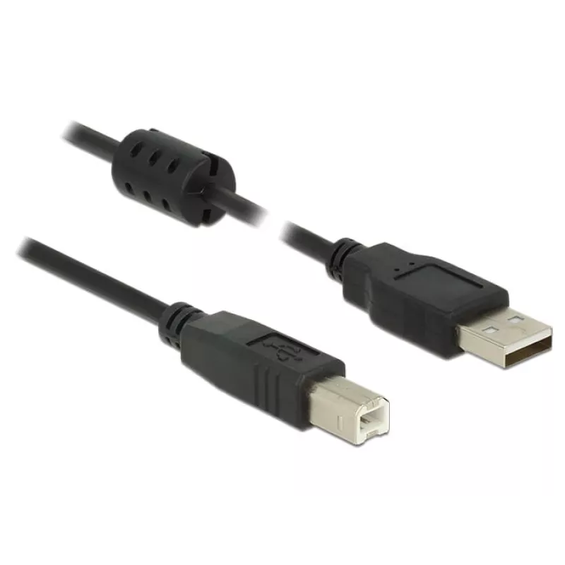 USB-kaapeli DeLOCK 1m USB 2.0-A/USB 2.0-B