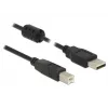 USB-kaapeli DeLOCK 1m USB 2.0-A/USB 2.0-B