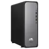 HP OmniDesk S03-0032ng ohut pöytätietokone, Intel Core i3-14100, 8 GB DDR5, 512 GB SSD, Windows 11 Home, musta/hopea