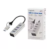 USB-keskitin USB 3.0 4-porttinen USB-A 5 Gbit/s