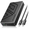 Ulkoinen M.2 SSD -kotelo GrauGear G-M2U4-40G01 PCIe 4.0:lla ja USB‑C:llä