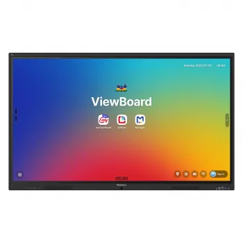 ViewBoard 41 Serie kosketusnäyttö 75ZOLL UHD, Android 16 EDLA, IR 450 Nits, 2x20W + Sub 15W + 8 Array-mikrofoni, 3 x USB-C 8/128GB, 8-ydin C