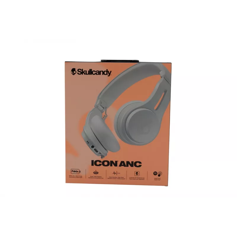 Skullcandy Icon ANC langattomat on-ear-kuulokkeet Orange Glow Bluetooth 5.3 ANC (S5IOW-S951)