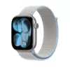 Ranneke – Apple Sport Loop 46mm Apple Watch, Blue Mist (harmaa), yksittäispakkaus