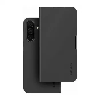 Samsung Mobeen Flip Cover lompakkomallinen suojakotelo Galaxy A57 5G musta GP-FWA576AEABW