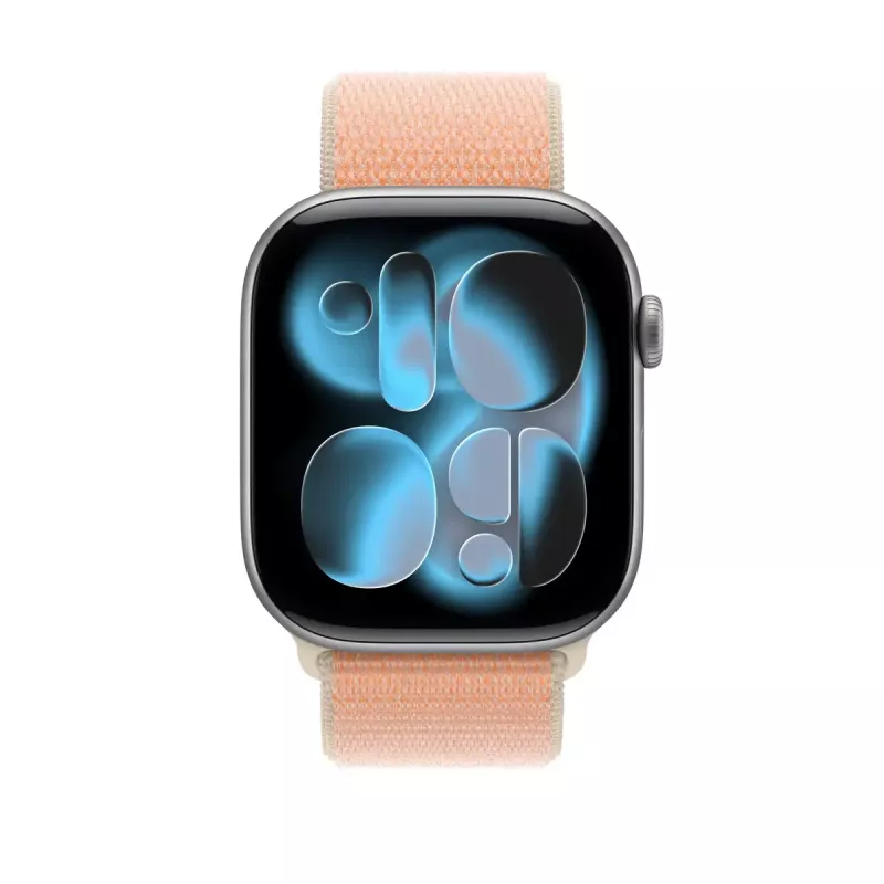 Ranneke Apple 46mm Cantaloupe Sport Loop, oranssi, 46mm Apple Watch