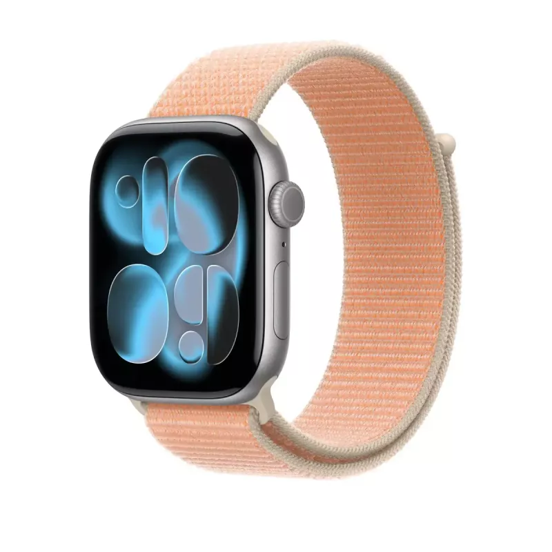 Ranneke Apple 46mm Cantaloupe Sport Loop, oranssi, 46mm Apple Watch