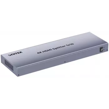 HDMI-keskitin Unitek V1137AGY01-EU — 1 tulo 16 lähtöön, 4K, 30 Hz