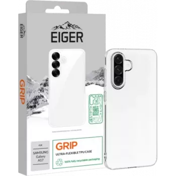 Eiger Grip Case GRS suojakotelo Samsung Galaxy A57 5G läpinäkyvä (EGCA01013)