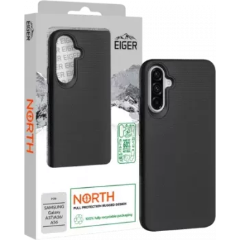 Eiger North kotelo Galaxy A37/A36/A56 musta (EGCA01014)