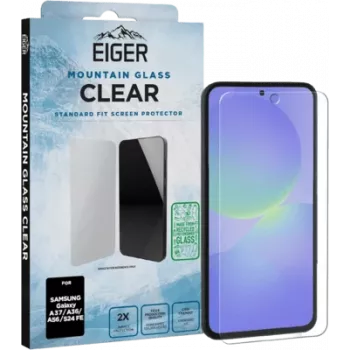 Eiger Mountain Glass Clear näytönsuojakalvo Galaxy A37/A36/A56/S24 FE (EGSP01118)