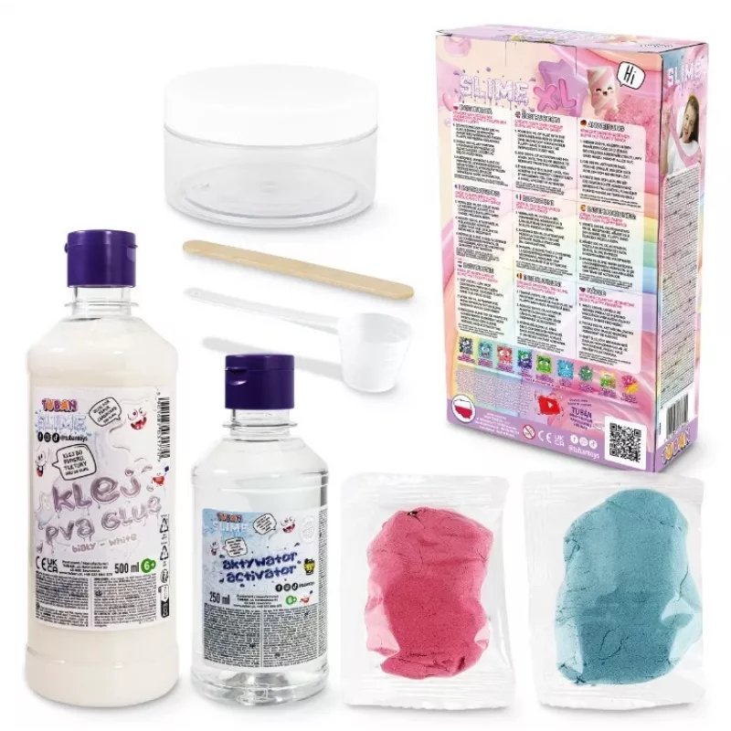 Askartelulelu TUBAN TU3864 — DIY-slime-setti, taide- ja askartelusetti Puolasta