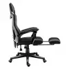 Pelituoli huzaro Combat 3.1 harmaa — ergonominen, säädettävä istuin pelaajille