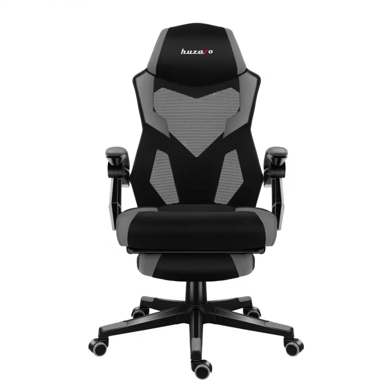 Pelituoli huzaro Combat 3.1 harmaa — ergonominen, säädettävä istuin pelaajille