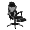 Pelituoli huzaro Combat 3.1 harmaa — ergonominen, säädettävä istuin pelaajille