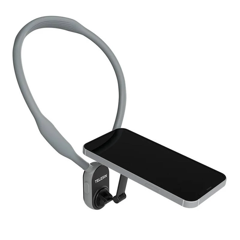 Telesin magneettinen niskateline MNM-002 iPhonelle (12–16) – säädettävä kulma, kevyt