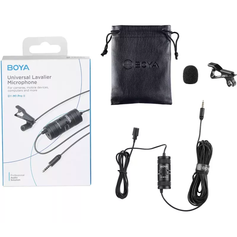 Mikrofoni Boya BY-M1 Pro II Lavalier
