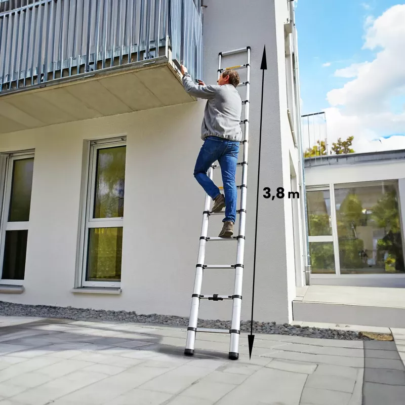 Extralink teleskooppitikkaat LAD38ST 3,8 M