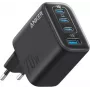Anker Zolo laturi 70W laturi 4-porttinen 3x USB-C 1x USB-A GaN musta