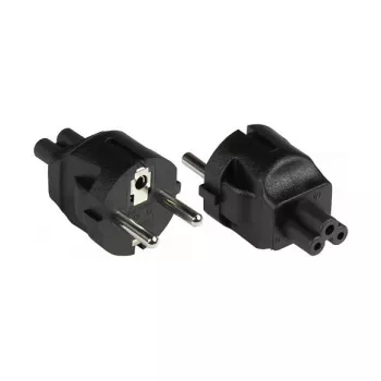 Good Connections PA-0005S - Type E/F hybridi - C5 - 250 V - 2,5 A - musta - polyvinyylikloridi (PVC)