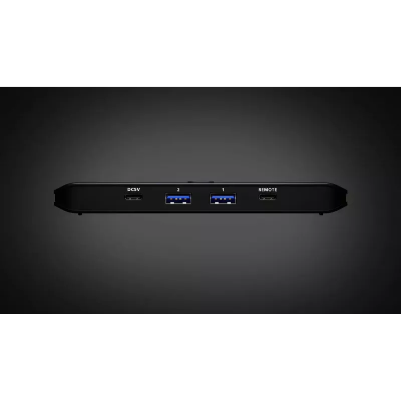 USB 3.2 Gen 1 -jakokytkin ATEN US4324 — 2x isäntä 4x laitteeseen, USB-A/USB-C-liitännät, 5 Gbit/s