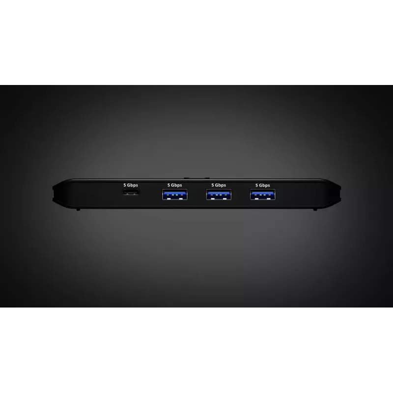 USB 3.2 Gen 1 -jakokytkin ATEN US4324 — 2x isäntä 4x laitteeseen, USB-A/USB-C-liitännät, 5 Gbit/s