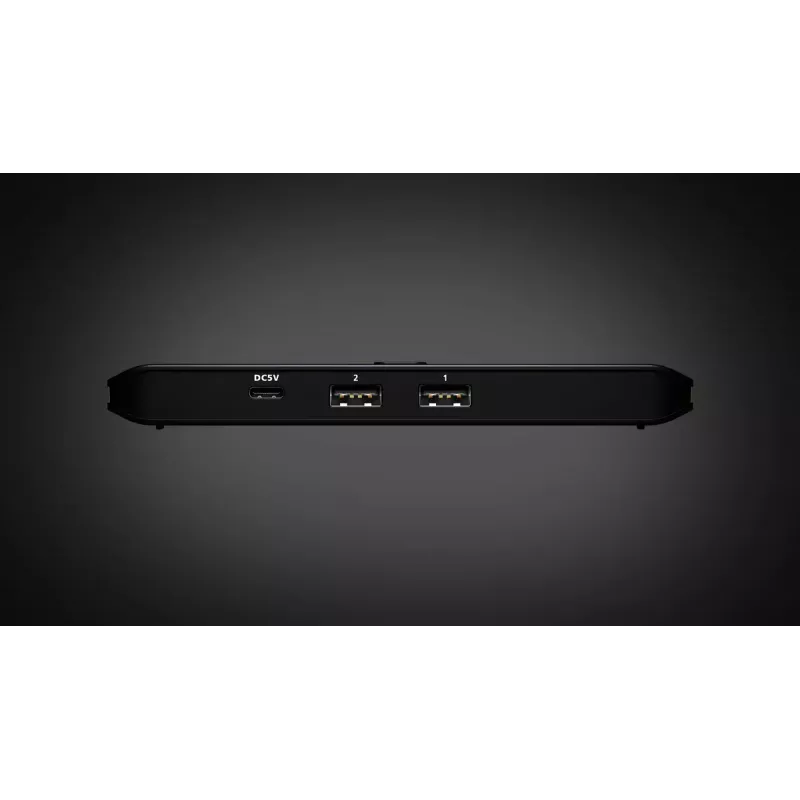 USB 2.0 -jakokytkin ATEN US4224 — 2x isäntä 4x laitteeseen, 480 Mbit/s, musta
