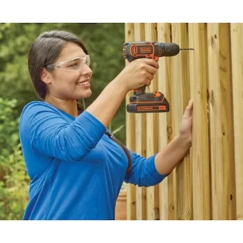 Black & Decker BDCDC18-QW porakone 650 kierr./min musta, oranssi