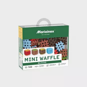Rakennuspalikat Marioinex Mini Waffel malli 908204 — 142-osainen sarja