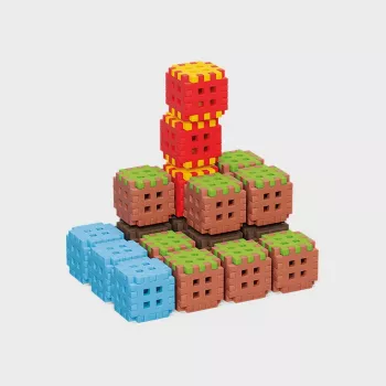 Rakennuspalikat Marioinex Mini Waffel malli 908204 — 142-osainen sarja