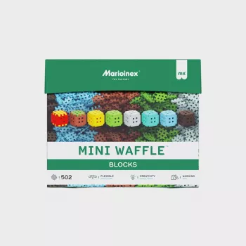 Rakennuslelu Marioinex Klocki Waffle Mini Blocks — 502 kpl