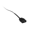 Lamptron ATX-emolevyn ARGB LED-kehys – musta