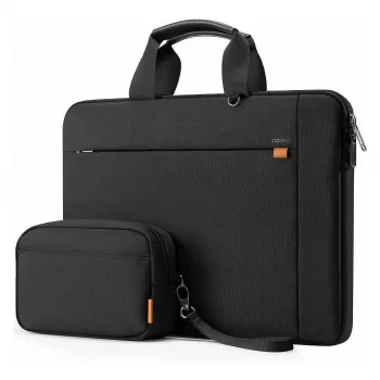 Inateck LB02014-15 kannettavan tietokoneen laukku, 15-15,6", vettähylkivä, musta