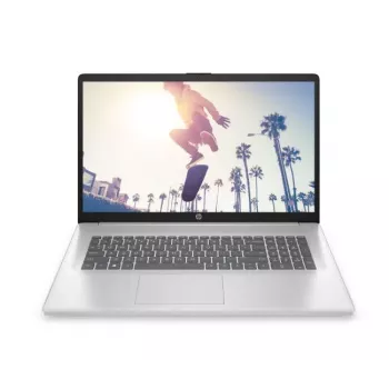 HP 17-cn4130ng kannettava tietokone 17,3 FHD IPS Intel Core 3 100U 8 GB RAM 512 GB SSD FreeDOS QWERTZ