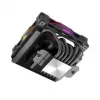 CPU-jäähdytin Akasa SOHO H6L RGB – kompakti Low-Profile-jäähdytin RGB-valaistuksella