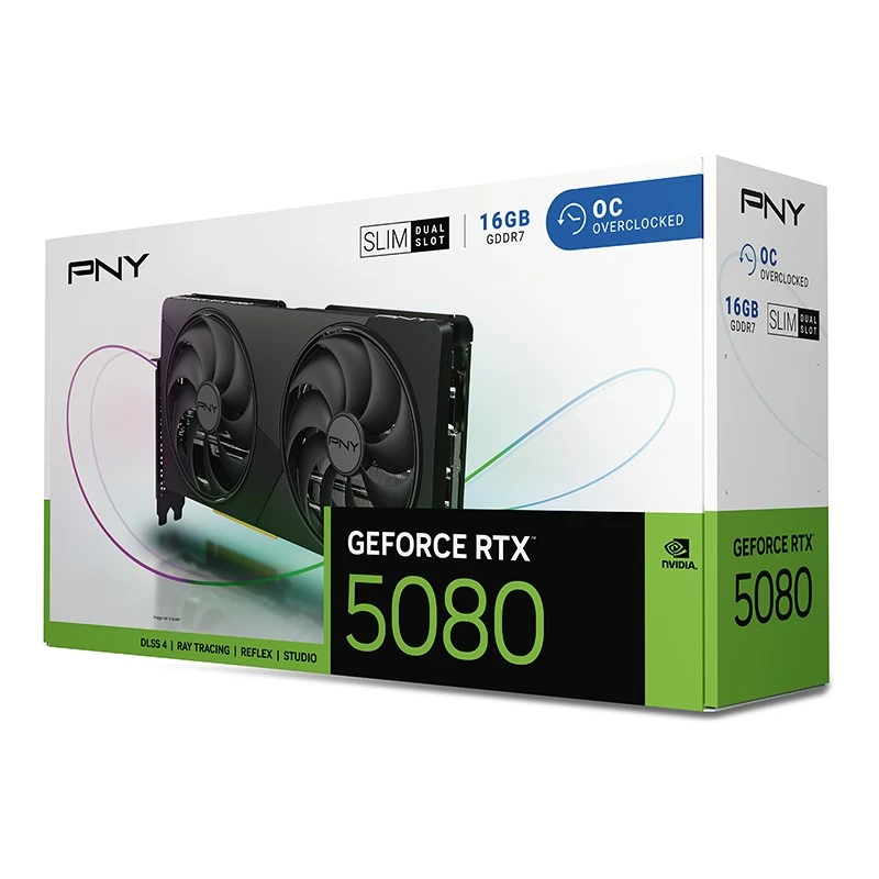Näytönohjain GeForce RTX 5080 16G Slim
