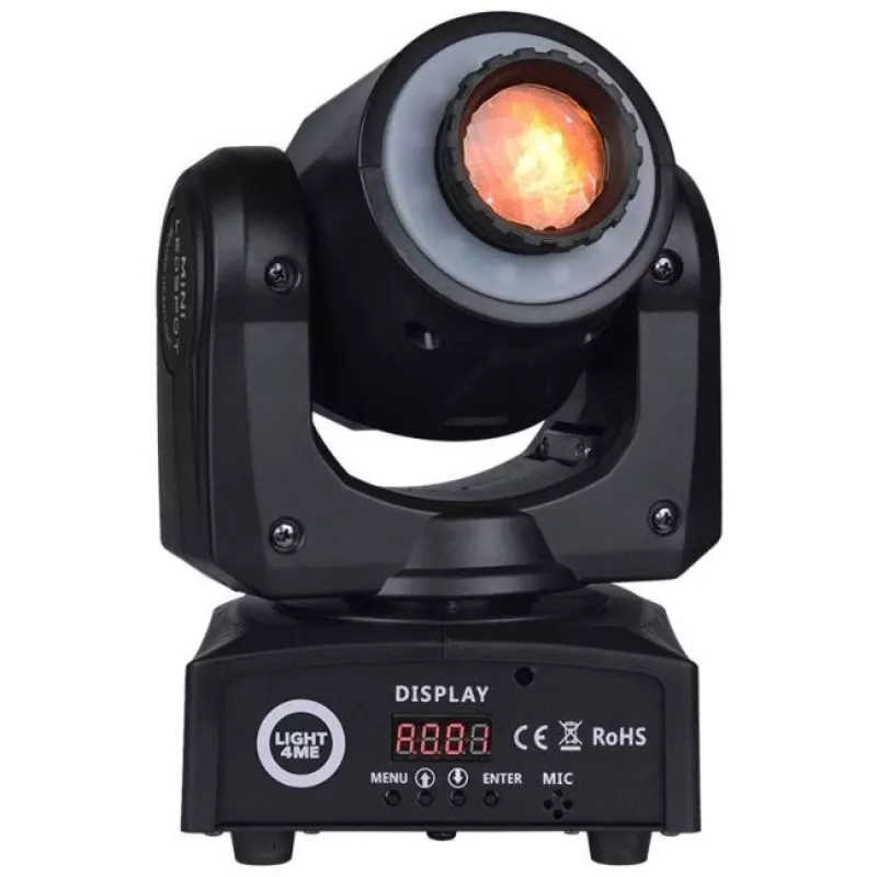LIGHT4ME 30 SPOT RING - liikkuva LED-valonheitin, 30 W