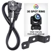 LIGHT4ME 30 SPOT RING - liikkuva LED-valonheitin, 30 W