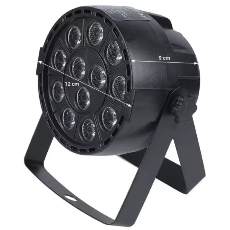LIGHT4ME P12 LED PAR RGBW - PAR LED RGBW, pilotti