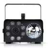 LIGHT4ME FOG 600W LED BALL - savukone, savuvalaistustehoste/diskopallo, langaton kaukosäädin