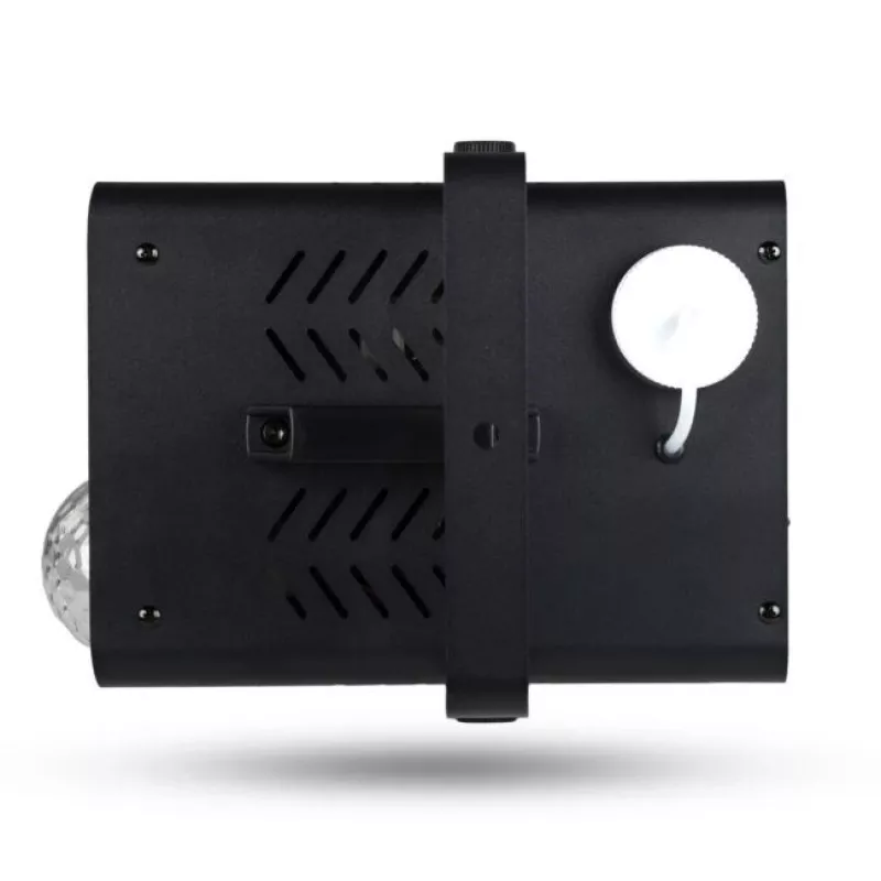 LIGHT4ME FOG 600W LED BALL - savukone, savuvalaistustehoste/diskopallo, langaton kaukosäädin