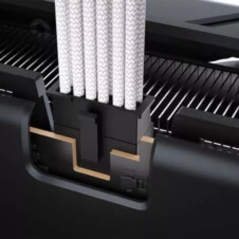 Corsair Premium-Sleeved 2x 8-Pin – 12V-2x6-kaapeli, Type-5-virtalähteelle – valkoinen