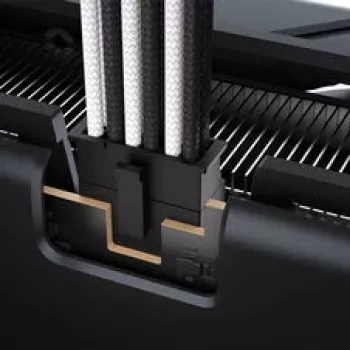 Corsair Premium-Sleeved 2x 8-Pin – 12V-2x6-kaapeli, Type-5-virtalähteelle – musta/valkoinen