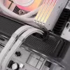 Corsair Premium-Sleeved 12V-2x6 – 2x 6+2-Pin-PCIe-kaapeli, yleinen - valkoinen