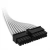 Corsair Premium-Sleeved 24-Pin-ATX-kaapeli, Gen 5, Type-5-virtalähteelle – valkoinen
