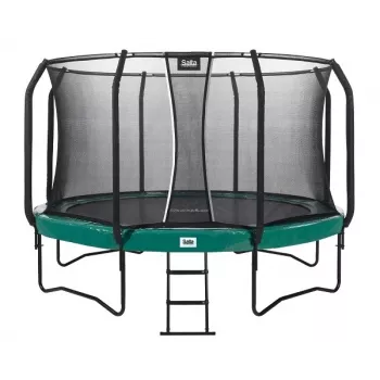 Trampoliini Salta First Class 427 cm turvaverkolla — vapaa-ajan trampoliini puutarhaan