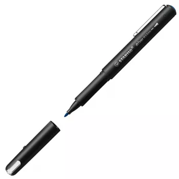 Fineliner-kynä Stabilo dr!ver Medium (0,8 mm) – sininen muste, musta runko