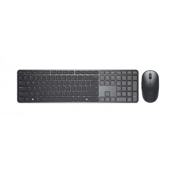 Dell Pro 7 Slim KM726 | näppäimistö- ja hiiriset | langaton | hiiri mukana | paristot mukana | liettua | langaton yhteys | musta